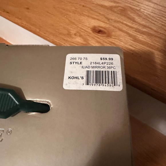 NWT Cambridge Iliad Mirror flatware set, service for 6 - Picture 7 of 7